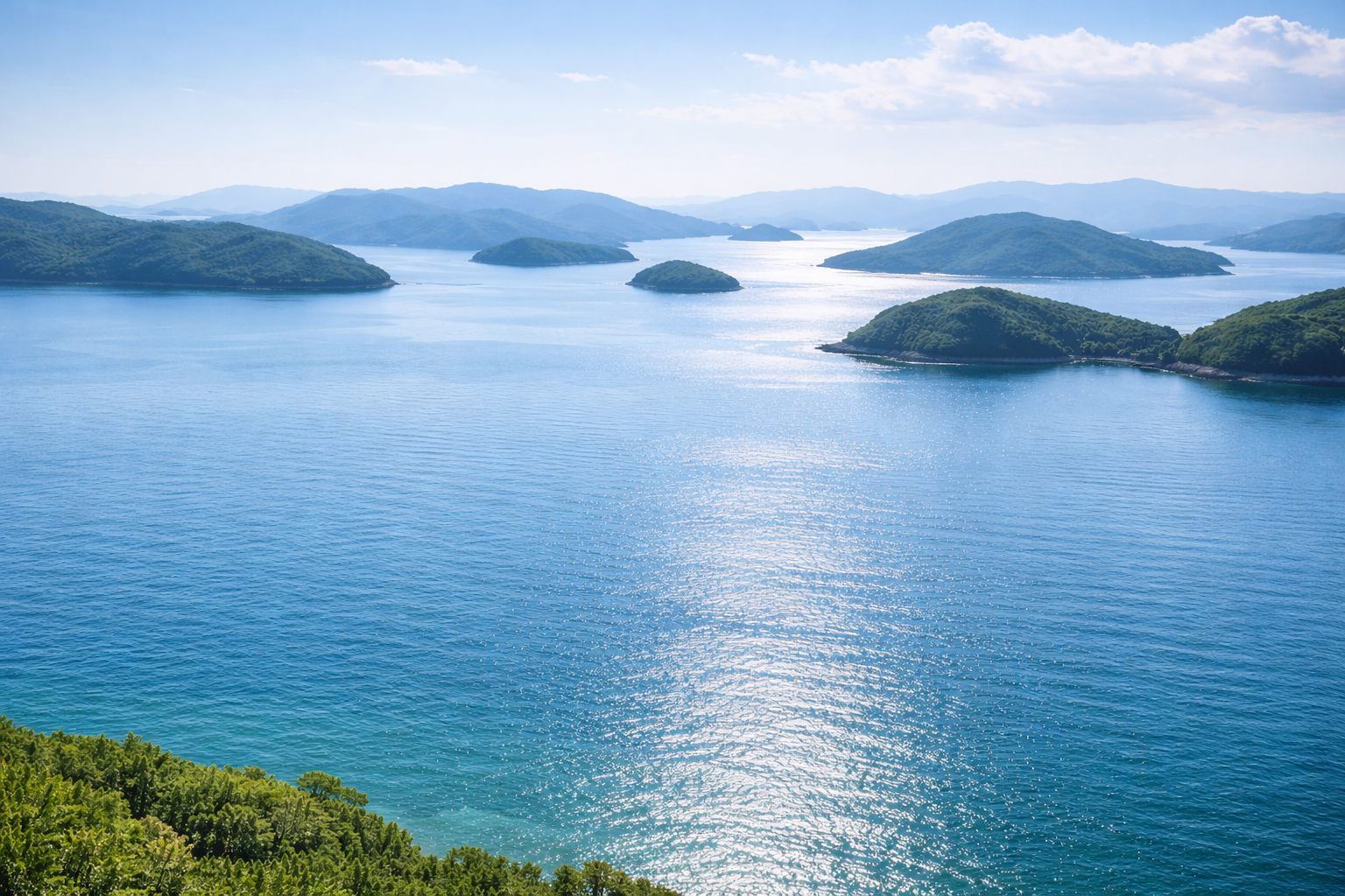 瀬戸内の海